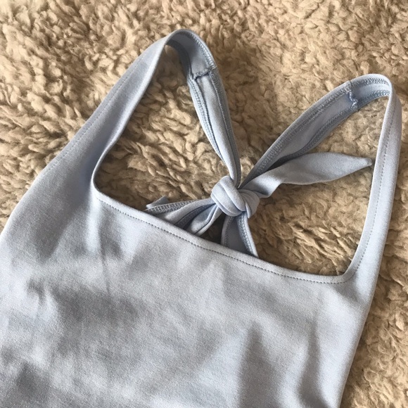 🚨SOLD ELSEWHERE🚨Free People Light Blue Bodysuit! - Picture 1 of 5